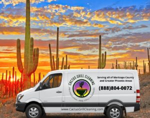 Cactus Grill Cleaning Van